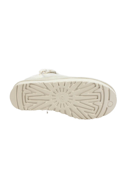 Ugg Womens Suede Chunky Lace Detail Sneakers Beige Size 6