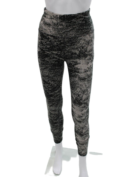 Athleta Women Ankle Leggings Multicolor Flecked Pull On Size S