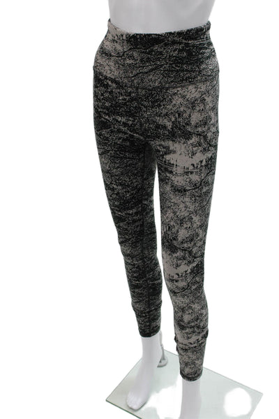 Athleta Women Ankle Leggings Multicolor Flecked Pull On Size S
