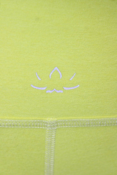 Beyond Yoga Women Ankle Leggings Yellow Polyester Size XS
