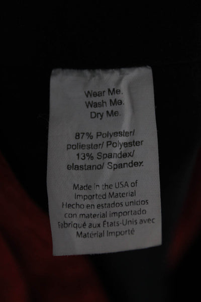 Beyond Yoga Women Red Flecked Ankle Leggings Polyester Size M