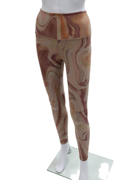 Beyond Yoga Womens Multicolor Tie Dye Ankle Leggings Polyester Size XS