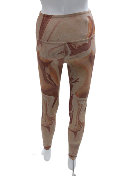 Beyond Yoga Womens Multicolor Tie Dye Ankle Leggings Polyester Size XS