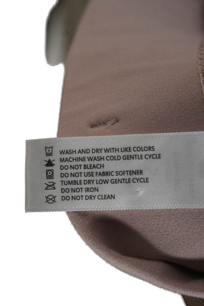 Yogalicious Women Jogger Pants Pink Polyester Drawstring Size S