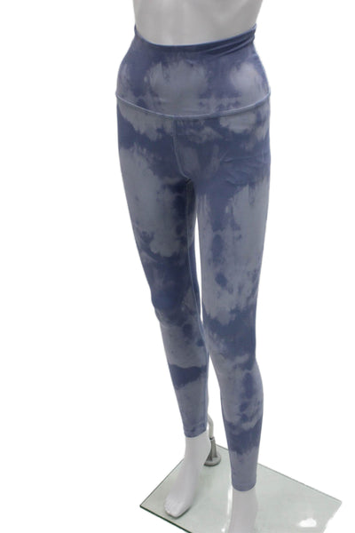 Beyond Yoga Womens Ankle Tie Dye Blue Polyester Leggings Size XS