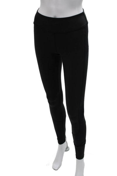 Beyond Yoga Womens Ankle Leggings Black Supplex Pull On Size S