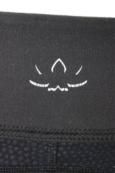 Beyond Yoga Womens Ankle Leggings Black Supplex Pull On Size S