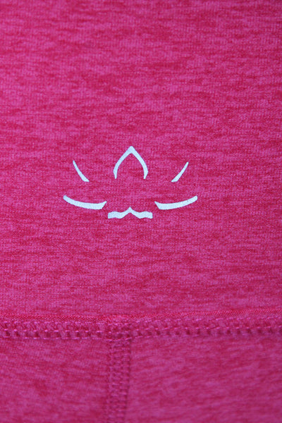 Beyond Yoga Womens Ankle Leggings Pink Polyester Solid Size XS