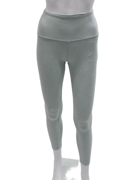 Beyond Yoga Womens Ankle Leggings Green Polyester Size XS