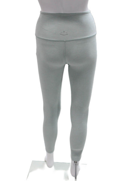 Beyond Yoga Womens Ankle Leggings Green Polyester Size XS