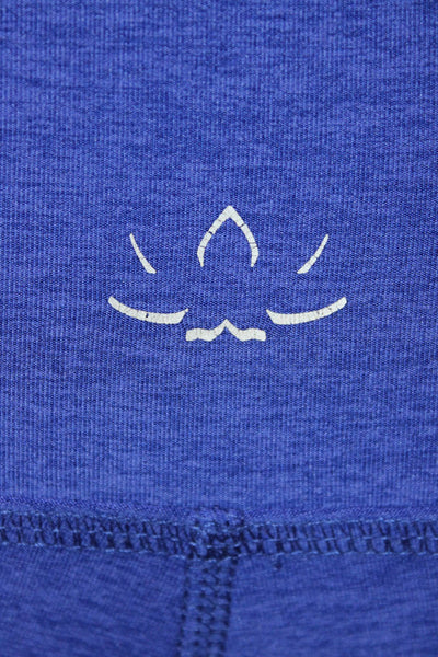 Beyond Yoga Women Ankle Leggings Blue Polyester Solid Size XS
