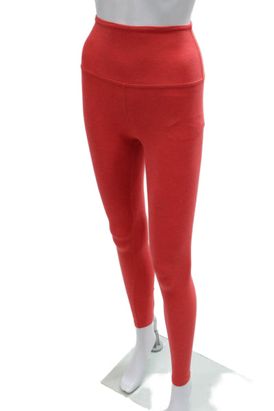 Beyond Yoga Womens Red Ankle Leggings Polyester Size XS