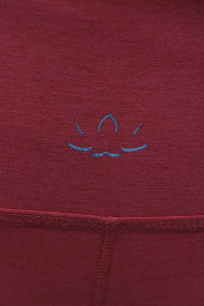 Beyond Yoga Womens Red Ankle Leggings Polyester Size XS