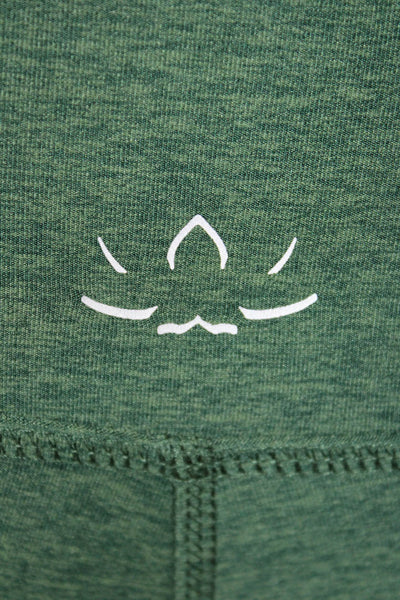 Beyond Yoga Womens Flecked Green Ankle Leggings Polyester Pull On Size XS