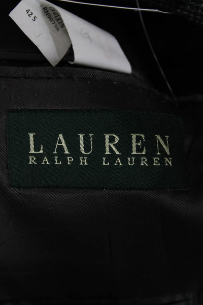 Lauren Ralph Lauren Mens Wool Gray Blazer Size 42