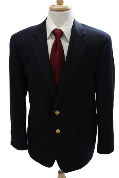 Lauren Ralph Lauren Mens Wool Blazer Blue Size 42