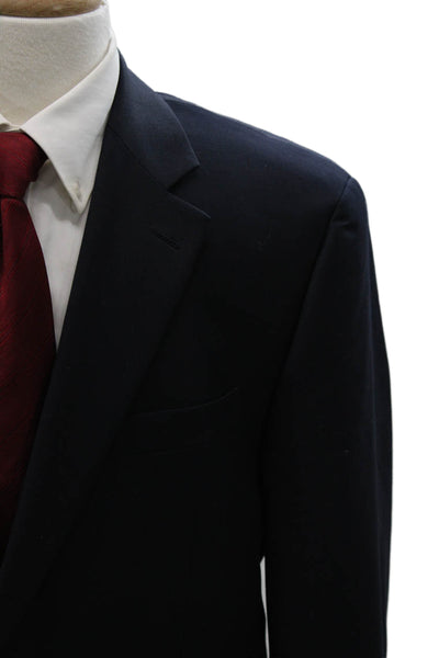 Lauren Ralph Lauren Mens Wool Blazer Blue Size 42