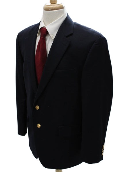 Lauren Ralph Lauren Mens Wool Blazer Blue Size 42
