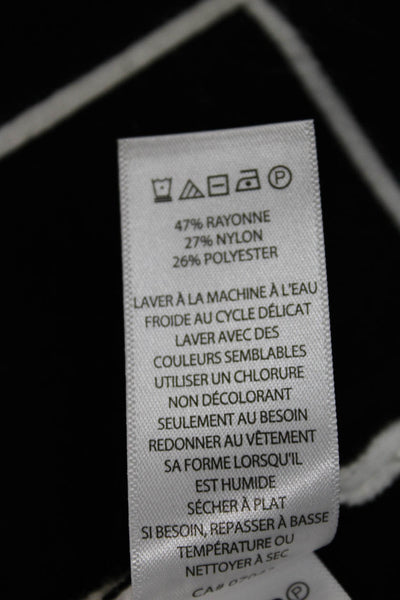 Tahari Women Multicolor Check Rayon Collared Cardigan Long Sleeve Size 1X