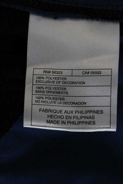 Nike Mens Blue Track Jacket Polyester Long Sleeve Size L