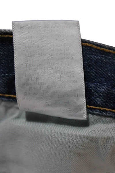 Current/Elliott Womens Cut-Off Blue Cotton Shorts Size 29