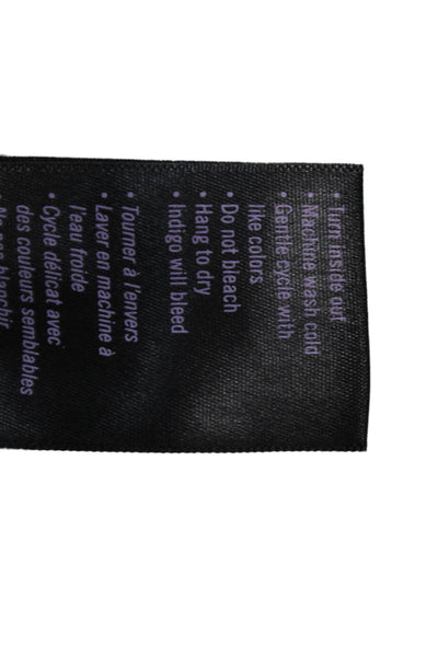 Paige Black Label Mens Straight Jeans Blue Cotton Mid Rise Inseam 33 Size 34