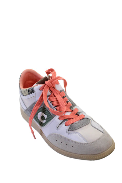 Coach Womens CitySole Mid Top Casual Sneakers Multicolor Size 7