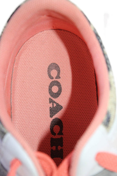 Coach Womens CitySole Mid Top Casual Sneakers Multicolor Size 7