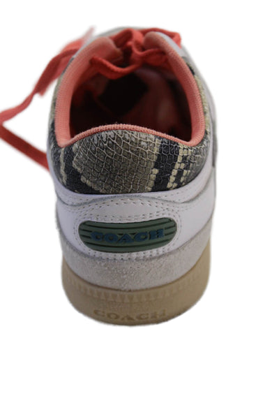 Coach Womens CitySole Mid Top Casual Sneakers Multicolor Size 7