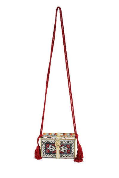Judith Leiber Womens Crystal-Embellished Book Minaudiere Handbag Multicolor