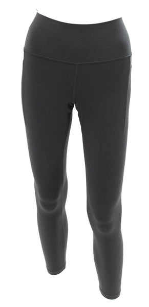 Athleta Women Ankle Black Leggings Nylon Blend Size M