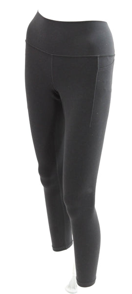 Athleta Women Ankle Black Leggings Nylon Blend Size M