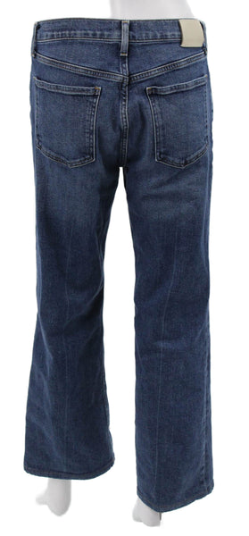 Citizens of Humanity Mens Straight Jeans Blue Denim Mid Rise Inseam 28 Size 28