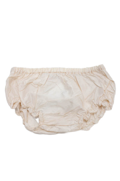 Bonpoint Girls Silk Rouched Bloomers Pink Size 18 Months