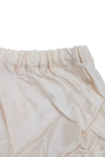 Bonpoint Girls Silk Rouched Bloomers Pink Size 18 Months