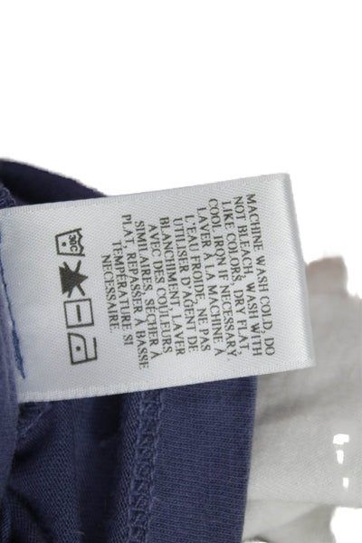A.L.C. Women Multicolor Cotton Crew Neck Basic T-Shirt Short Sleeve Size XS