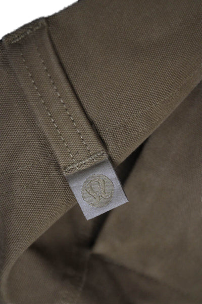 Lululemon Mens Khakis Brown Elastomultiester Size 34