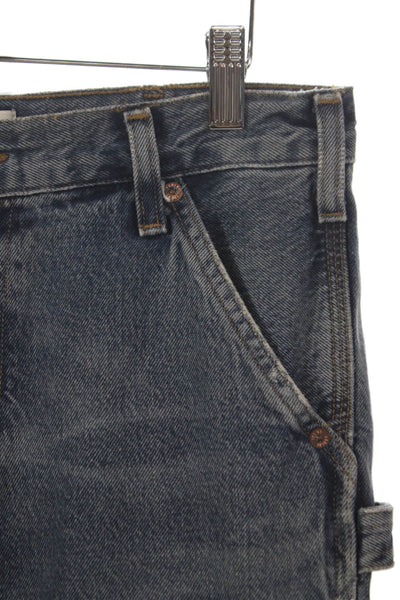 Agolde Women Straight Jeans Blue Cotton Blend High Rise Size 26