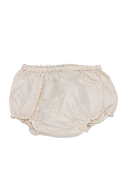 Bonpoint Girls Silk Rouched Bloomers Pink Size 12 Months