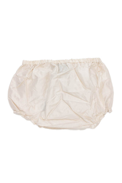 Bonpoint Girls Silk Rouched Bloomers Pink Size 12 Months