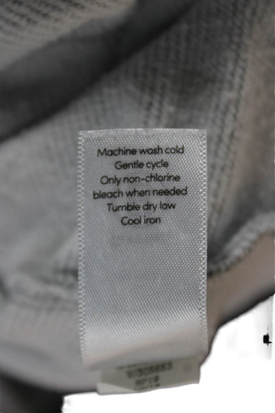Athleta Women Pullover Hoodie Cowl Neck Gray Polyester Long Sleeve Size 2XS