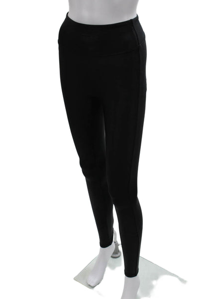 Spanx Women Ankle Leggings Black Polyester Blend Size XS