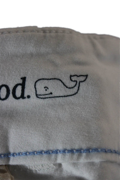 Vineyard Vines Womens White Cotton Chino Shorts Size 00