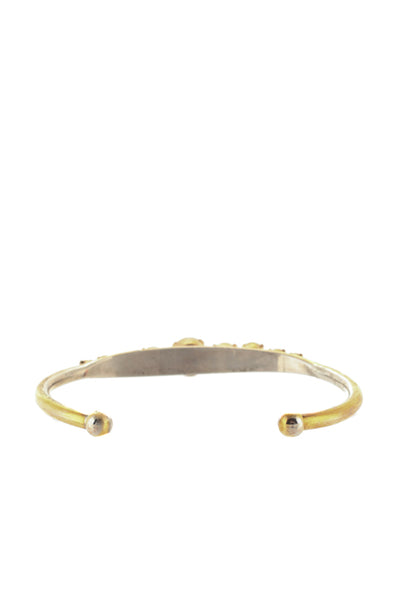 Slate & Willow Gold Tone Crystal Studded Bracelet $30 90085168