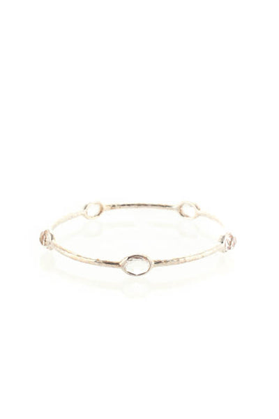 Ippolita Crystal Sterling Silver Rock Canopy Bracelet