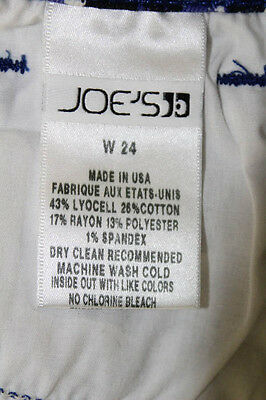 Joes MultiColored Floral Cotton Denim Shorts Size 24