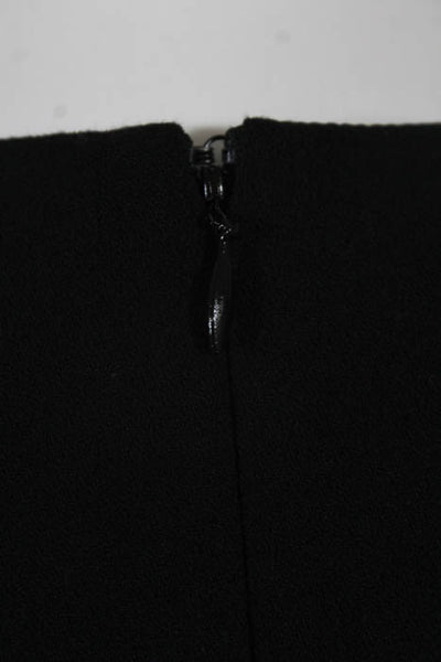 Slate & Willow Black Cybil Faux Wrap Dress Size 0 $225 10906607