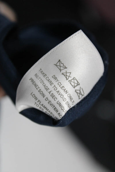 Jenny Yoo Collection Womens Sleeveless Maxi Slip Dress Blue Size 8 11313432