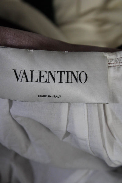 Valentino Womens Sleeveless Fenix Print Jumpsuit Multicolor 44