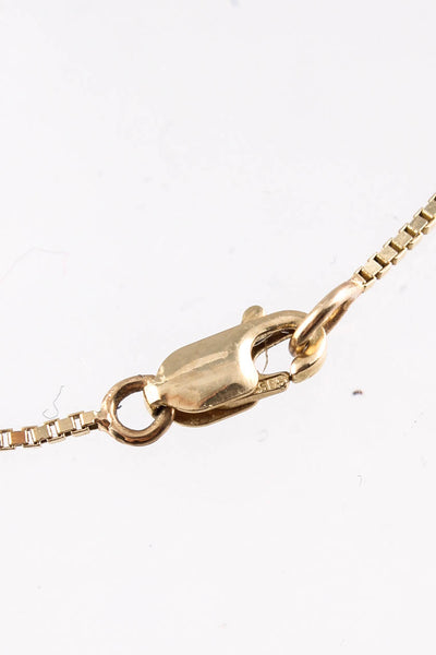 Nora Kogan Womens 14kt Yellow Rose Gold Pendant Necklace